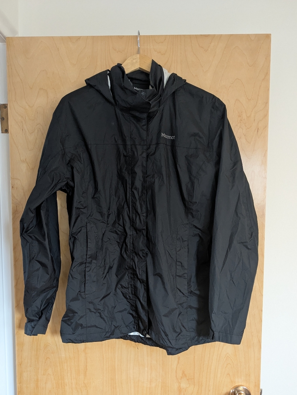 Waterproof Shell Zipper Armpits, Adjustable Bottom & Cuffs, Hood Rolls To Collar - Picture 3 of 15